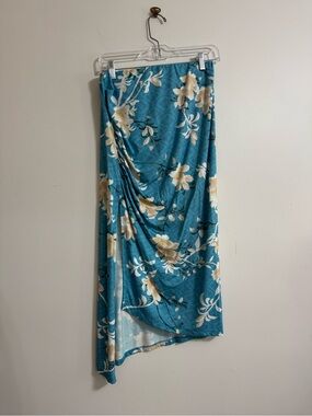 Novella Royale Aqua Lilies Skirt